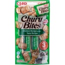Granule pre mačky Inaba Churu Bites Cat mačacie maškrty s kuracím mäsom a tuniakom 3 x 10 g