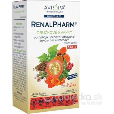 Avropa RenalPharm bylinné kvapky 50 ml