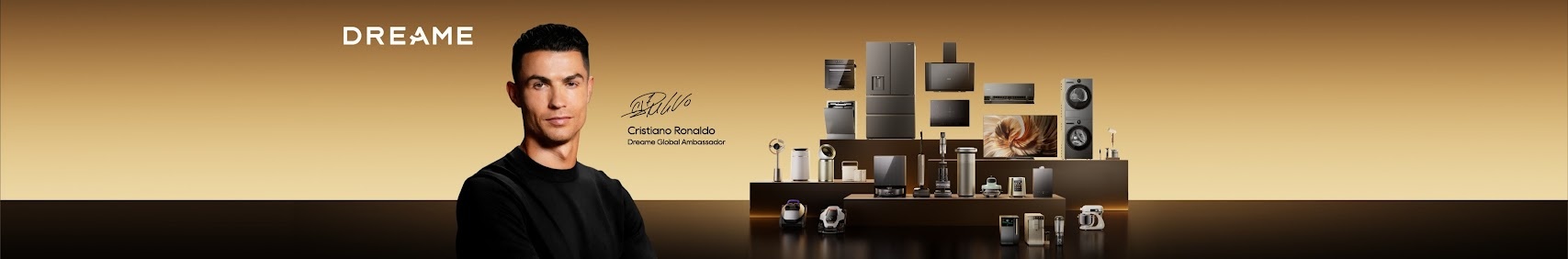 Partnerství Dreame a Cristiano Ronaldo