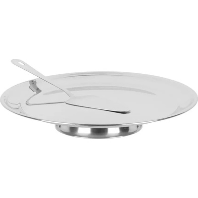 Stojan MagicHome, na tortu, 32 cm s podávačom, 26,5 cm, nerez