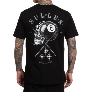 SULLEN Мъжка тениска sullen - premium - tragic eightball - jet black - scm7085_jtbk