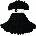 Bobbiny Jumbo 9 mm 100 m Black юта (BS-E004)