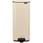 Brabantia Кош за боклук Brabantia Bo Pedal 1010124, 30 л, Леко затваряне, Противоплъзгаща основа, Бежов (1010124)