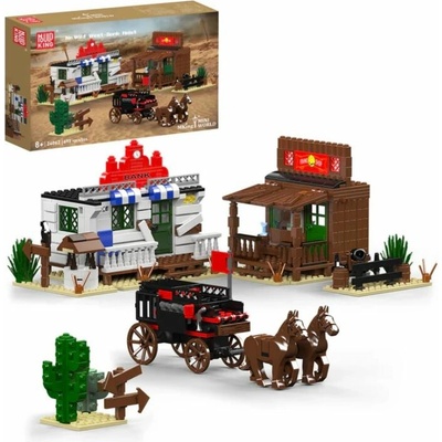 Mould King 24062 Divoký západ – Loupež v bance