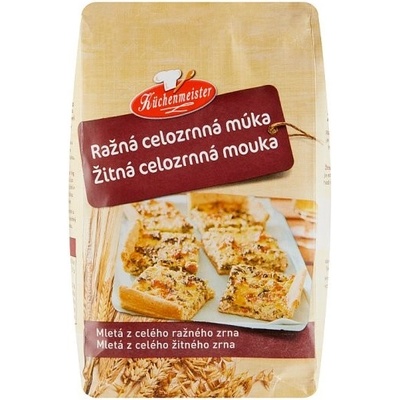 Küchenmeister Ražná celozrnná múka 1 kg