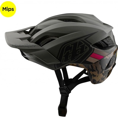 Troy Lee Designs Flowline Se Mips badge tarmac/oak 2024