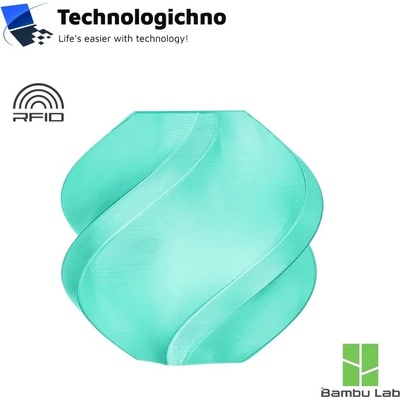 Bambu Lab PETG Translucent Bambu Teal Refill No Spool (G01-G1-1.75-1000-SPLFREE)