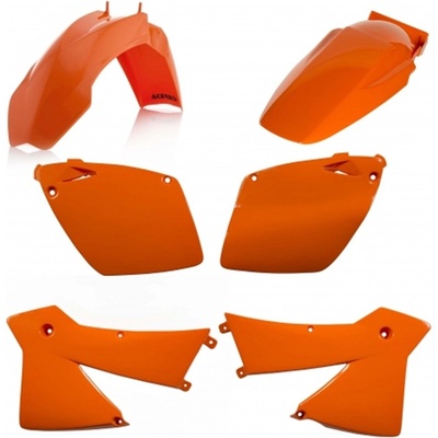 Acerbis plastový kit KTM EXCF 400/530/450/500 03 SXF 450/525 03 oranžová – Zbozi.Blesk.cz