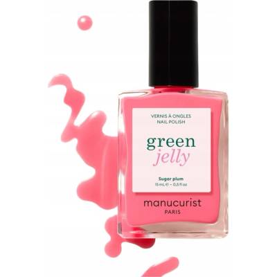 Manucurist - Zelený lak na nehty Green Sugar Plum Jelly
