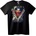 NOONEBRAND Тениска Клоун с Оръжия и Черепи - 2XL, Black