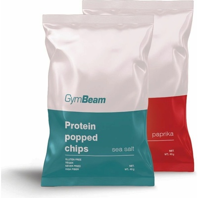 GymBeam Proteínové chipsy 40 g