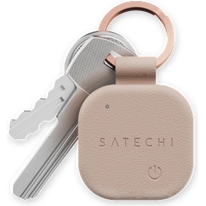 Satechi Vegan-leather Findall Keychain - Desert Rose (ST-LKCFR)