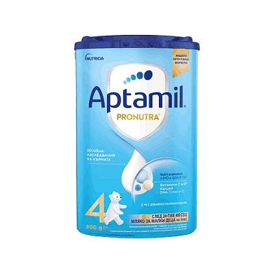 Aptamil Аптамил 4 Мляко за малки деца 24м+ 800гр