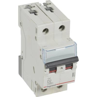 Legrand 2P D 2A 6kA AC S302 TX3 403731