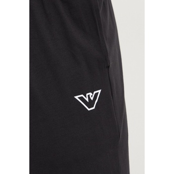 Emporio Armani Underwear Пижама Emporio Armani Underwear мъжка в черно с принт 112033 4F516 (112033.4F516)