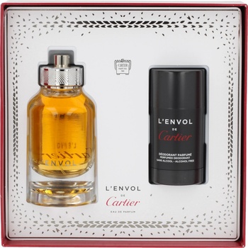 Cartier L`Envol De Cartier EDP 80 ml + deostick 75 ml dárková sada