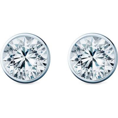 SAVICKI Обеци The Journey: бяло злато, лабораторни диаманти