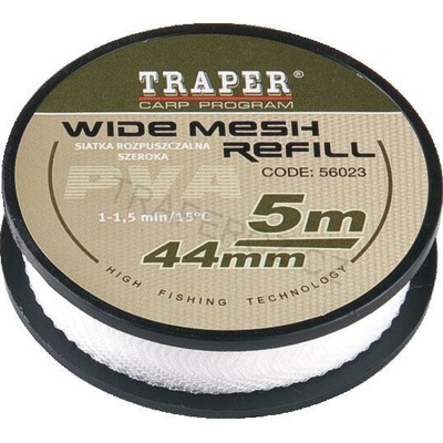 Traper PVA síťovina - náplň Velikost: 44 mm x 5 m