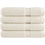 vidaXL Премиум кърпи SOLUND 4 бр кремави 100x200 см 600 gsm (137486)