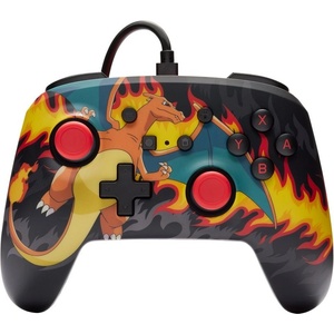 PowerA Enhanced Wired Controller for Nintendo Switch Pokémon Charizard Firestorm (NSGP0283-01)