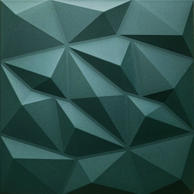 Deccart Ametyst Diamond geometrické 3D pěnové Green 20m²