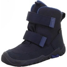 Superfit Chlapčenské zimné topánky barefit TRACE Blue 1-006039-8010 tmavomodrá