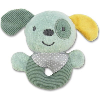 Lorelli Toys ДРЪНКАЛКА КУЧЕ ЗЕЛЕНО natural (10191330009)