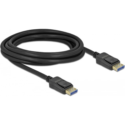 Delock DisplayPort кабел 10K 60 Hz 54 Gbps 3 m