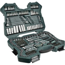 Brüder Mannesmann súprava nástrčných kľúčov metrický 1/4 6,3 mm 3/8 10 mm 1/2 12.5 mm 215-dielna M98430