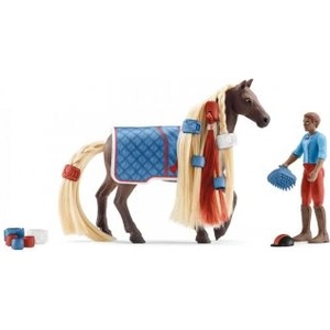 Schleich Horse Club: Стартов комплект - Лео и Роки 42586