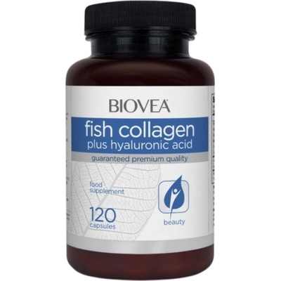BIOVEA Fish Collagen With Hyaluronic Acid [120 капсули]