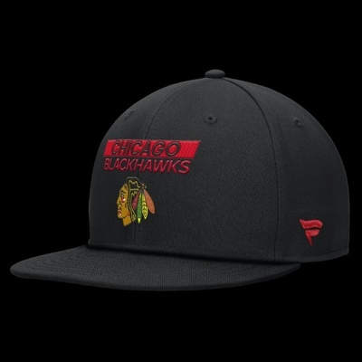 Fanatics Chicago Blackhawks AP Rink Prime Structured Mid Crown Squarevisor Snapback
