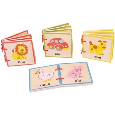Bigjigs Toys - Дървена забавна книжка (BB062)