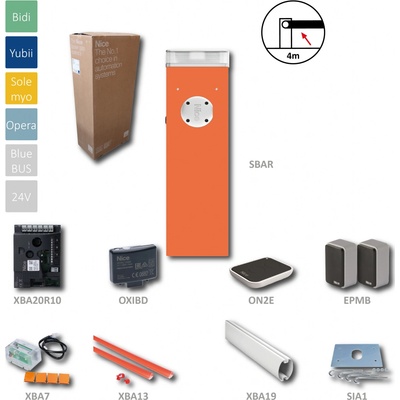 S4BAR KIT automatická závora do 4m