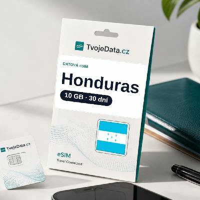 eSIM Honduras 10 GB / 29 dní