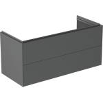 Ideal Standard Atelier Conca стенен шкаф за монтаж на стена, 2 чекмеджета, матов антрацит, 120 см (T4576Y2)