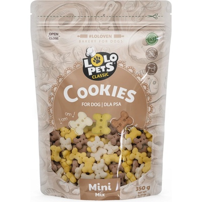 Lolo Pets Мини микс бисквити за дресировка 350 г
