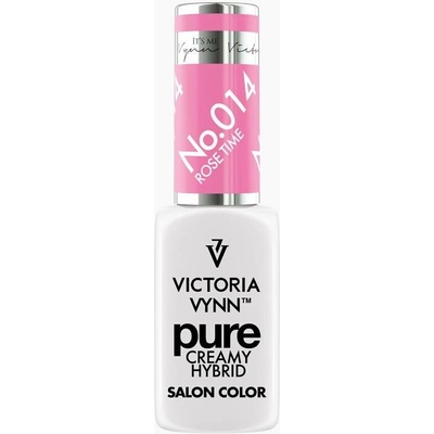 VICTORIA VYNN Hybridní gel lak PURE CREAMY HYBRID 014 Rose Time 8 ml