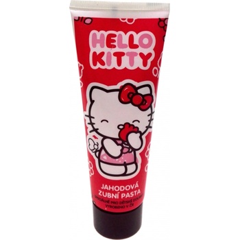 Hello Kitty jahodová zubní pasta pro děti 75 ml