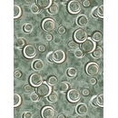 ITC Metrážový koberec Drops 92 tmavě zelená metráž