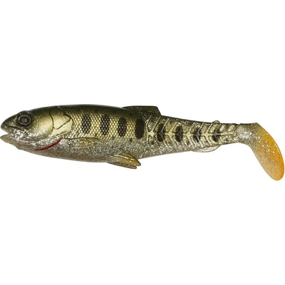 Savage Gear Craft Cannibal Paddletail Olive Pearl Silver Smolt 6,5cm 4g