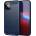 Apple Carbon Shield TPU калъф за Apple iPhone 12 Pro/iPhone 12 - Син KP9422