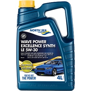 North Sea Lubricants Wave Power Excellence Synth LE 5W-30 4 l