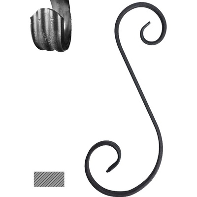 Esko 290 x 115 x 80 mm, 14 x 6 mm, základné rozkutie
