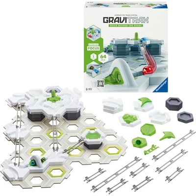 Ravensburger GraviTrax Action-Set Štart + FOCUS 64 ks