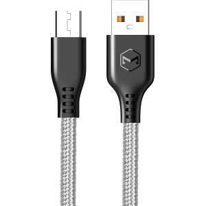 Xmart Micro USB кабел Xmart Warrior Series, 1м, Сив (6590)