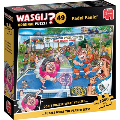 JUMBO WASGIJ Original 49 Panika na padelu! 1000 dielov