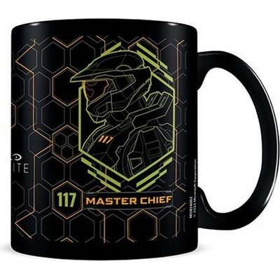 Halo Infinite Master Chief Tech Black Mug 315 ml – Hledejceny.cz