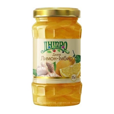 Dnipro Džem Citron-Zázvor 375g