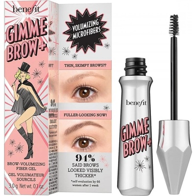 Benefit Gimme Brow+ gél na obočie pre zväčšenie objemu 05 Cool Black-brown 3 g